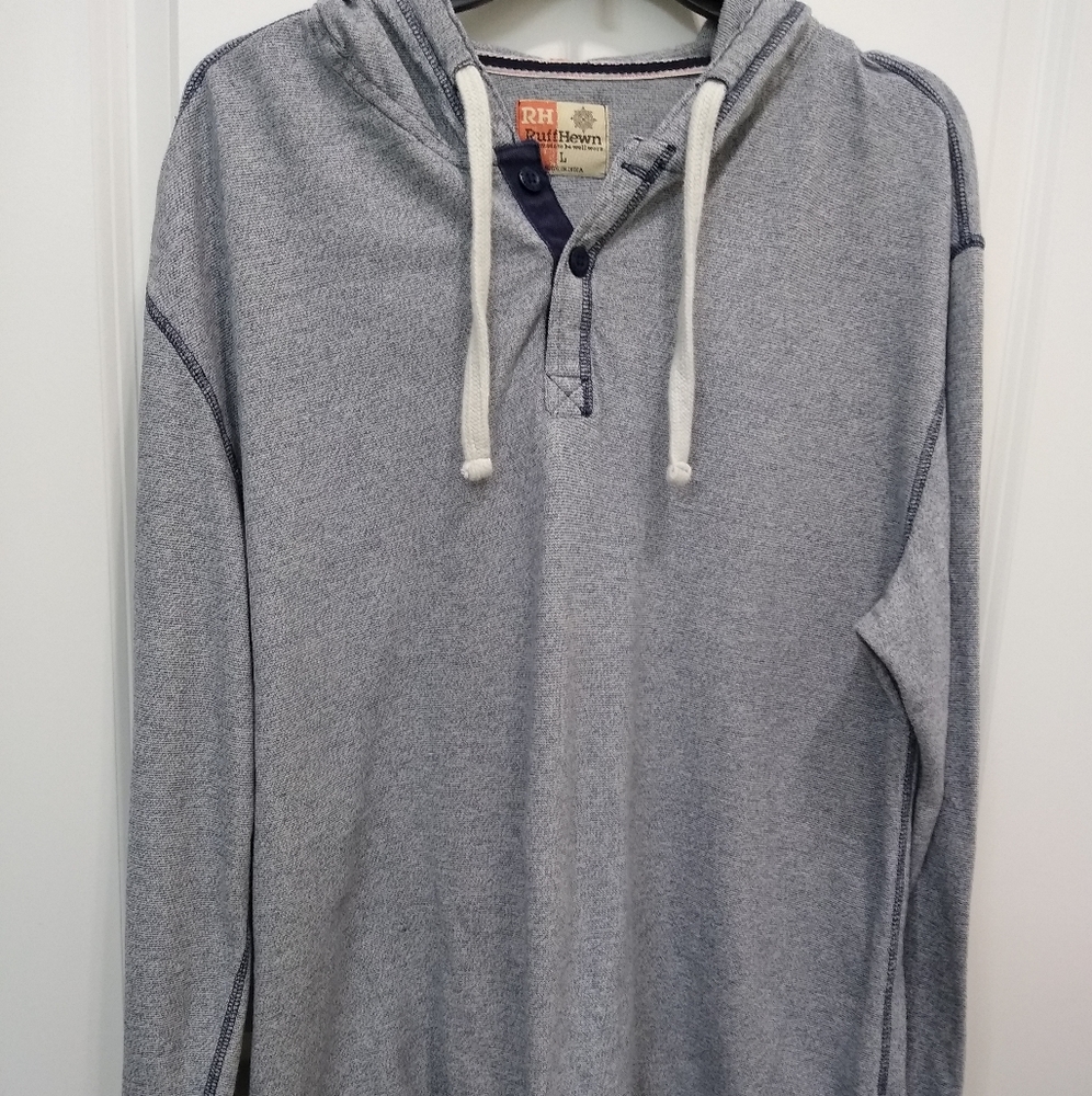 Ruff Hewn Long Sleeve Hoodie!